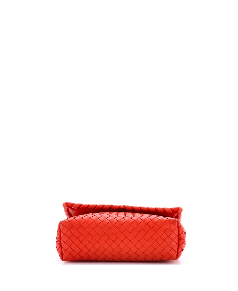Pre-Owned Bottega Veneta Small Olimpia Crossbody Bag Intrecciato Nappa
