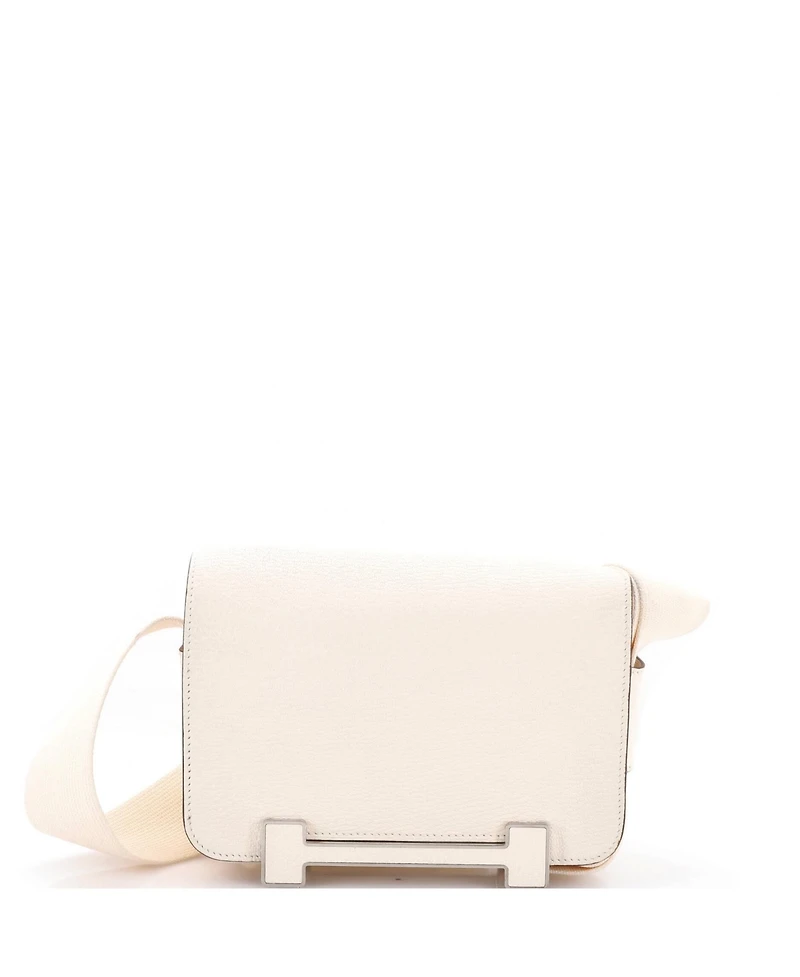 Pre-Owned HERMES Geta Bag Chevre Mysore