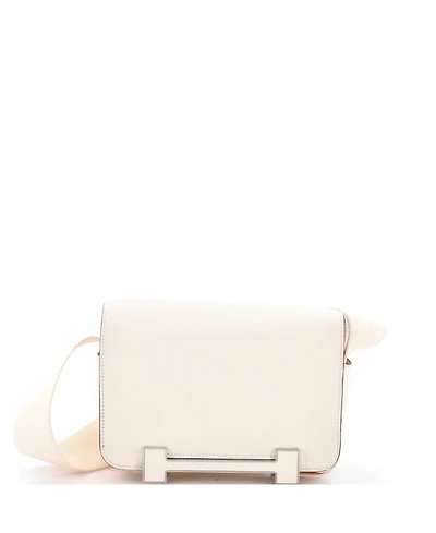 Pre-Owned HERMES Geta Bag Chevre Mysore
