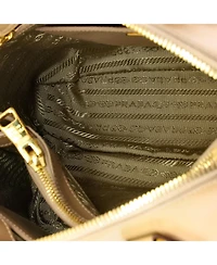 Pre-Owned Prada Medium Open Promenade Bag Vernice Saffiano Leather