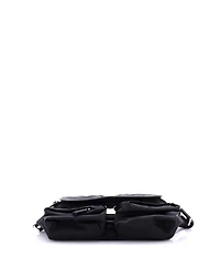 Pre-Owned Prada Double Front Pocket Belt Bag Re-Nylon