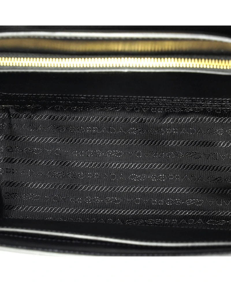 Pre-Owned Prada Medium Cahier Convertible Shoulder Bag City Calf and Saffiano