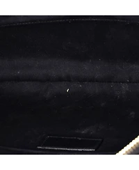 Pre-Owned Saint Laurent Large Puffy Zip Pouch Patent