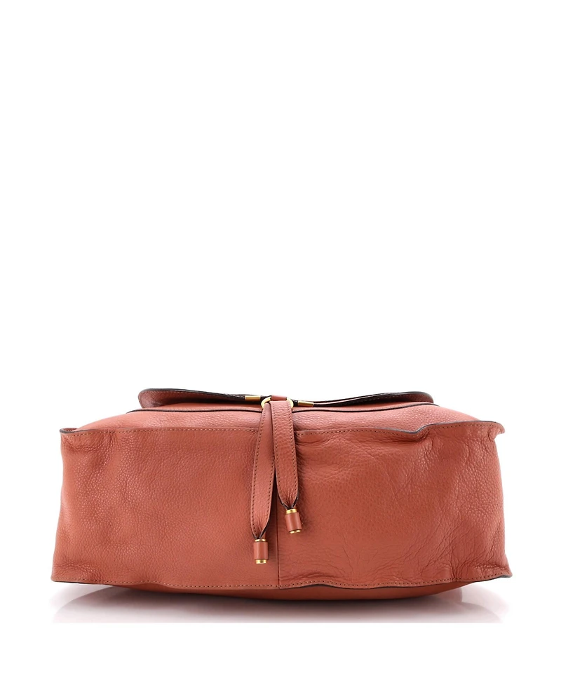 Pre-Owned Chloe Large Marcie Shoulder Bag Leather