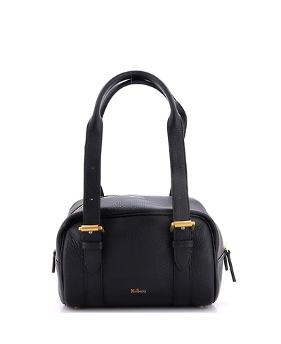 Pre-Owned Mulberry Mini Boston Bag Leather