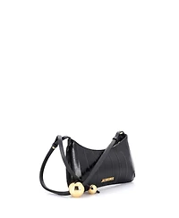 Pre-Owned Jacquemus Le Bisou Perle Shoulder Bag Eel Skin