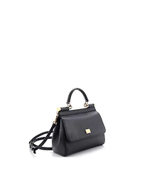 Pre-Owned Dolce & Gabbana Small Miss Sicily Bag Leather