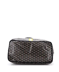 Pre-Owned Goyard Gm Anjou Reversible Tote Printed Coated Canvas