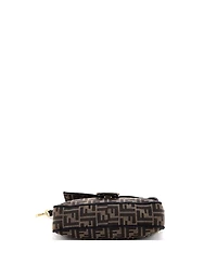 Pre-Owned Fendi Medium Baguette Nm Bag Zucca Canvas