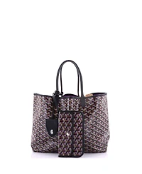 Pre-Owned Goyard Pm Saint Louis Tote Claire Voie Coated Canvas