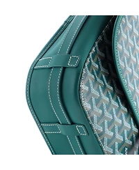 Pre-Owned Goyard Mm Belvedere Ii Messenger Bag Coated Canvas