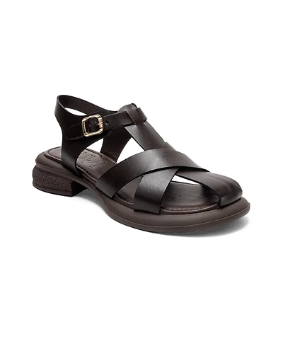 Forever & Always Women's Shoes Guido Leather Sandal