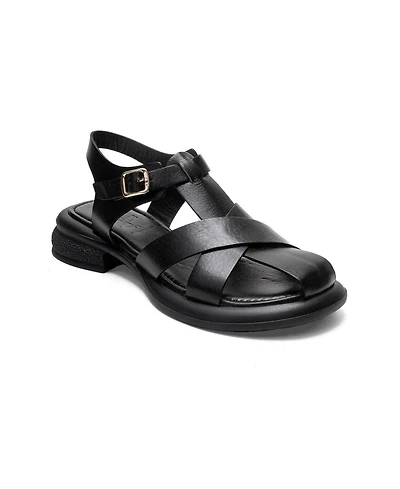 Forever & Always Women's Shoes Guido Leather Sandal