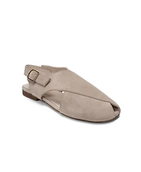 Forever & Always Shoes Women's Monaro Leather Sandal
