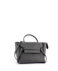 Pre-Owned Celine Mini Belt Bag Textured Leather