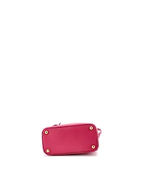 Pre-Owned Prada Mini Galleria Double Zip Tote Saffiano Leather