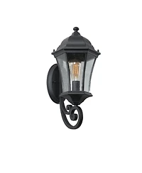 Busdays 1 Pack Metal Outdoor Wall Lantern Light Wall Mounted Sconce for Porch Patio Garden Bulb Not Included