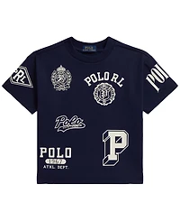 Polo Ralph Lauren Boys' 2T-7 Big Fit Cotton Graphic T-Shirt