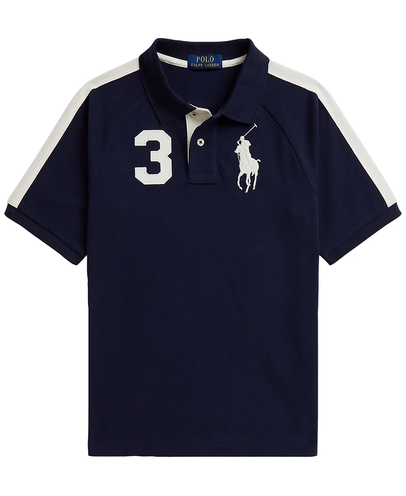 Polo Ralph Lauren Boys' 8-20 Big Pony Cotton Mesh Shirt