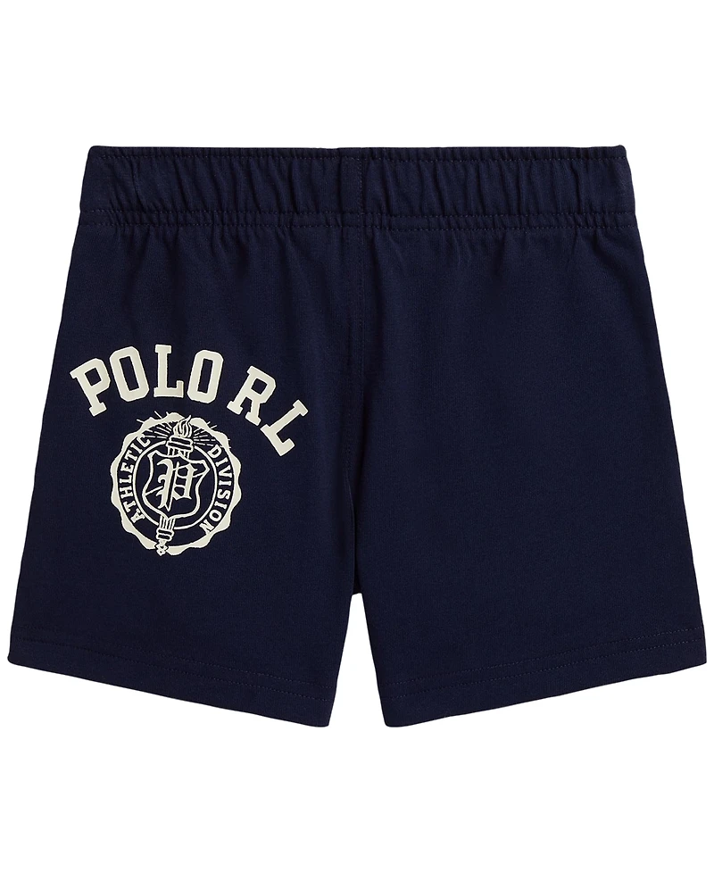 Polo Ralph Lauren Boys' 2T-7 Cotton Jersey Graphic Shorts