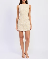 En Saison Women's Kate Sleeveless Mini Dress