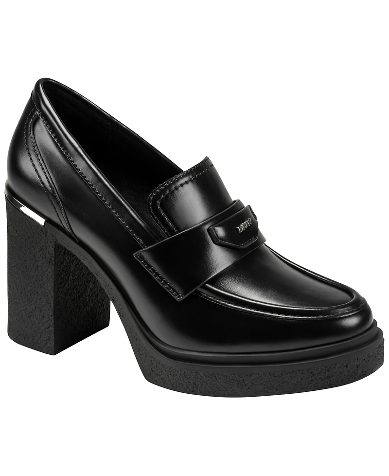 Dkny Women's Tafani Slip-On Heeled Loafer Pumps