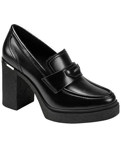 Dkny Women's Tafani Slip-On Heeled Loafer Pumps