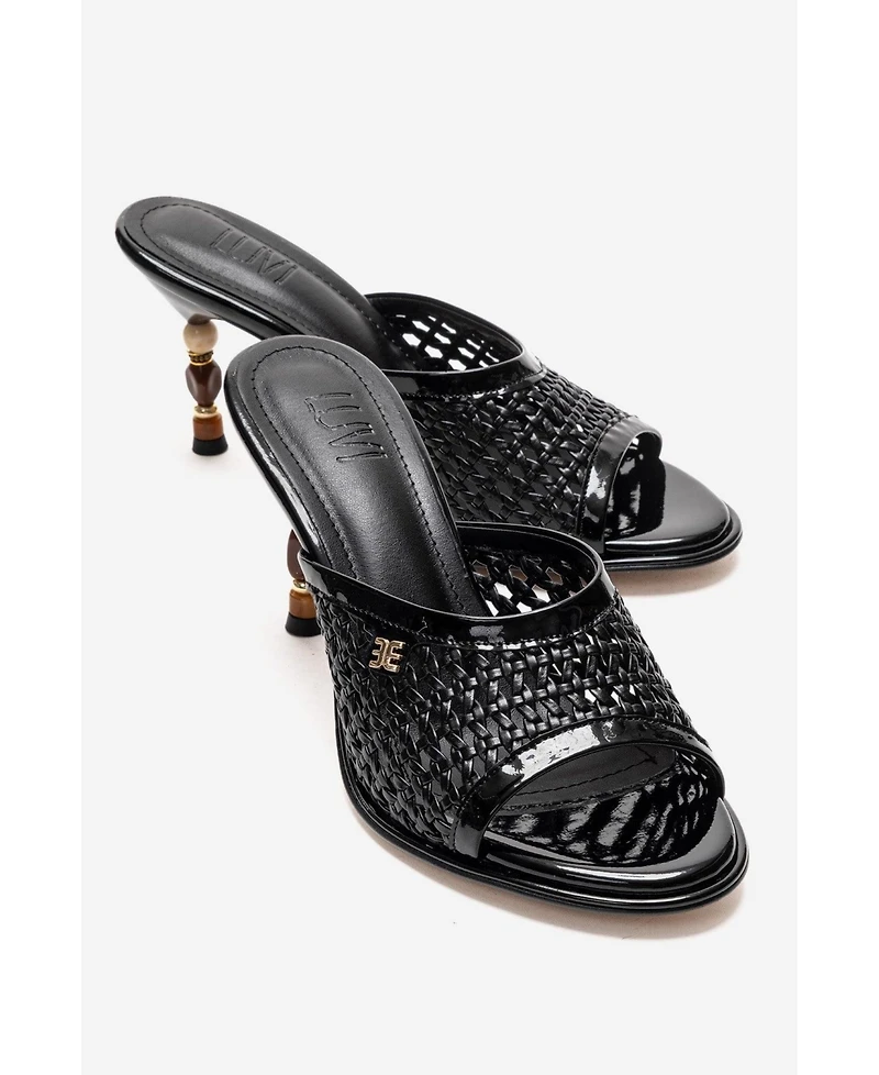 Prologue Shoes Women's Selvian Woven Stiletto Sandal