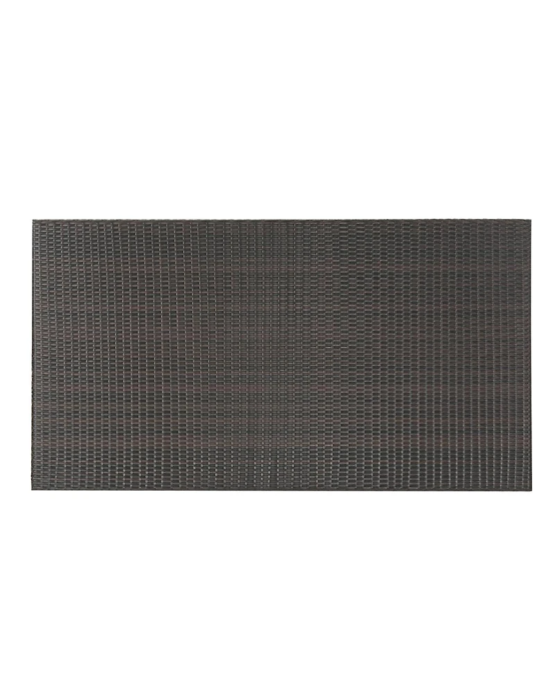 Streamdale Furniture Rectangular Polyethylene Wicker Outdoor Dining Table