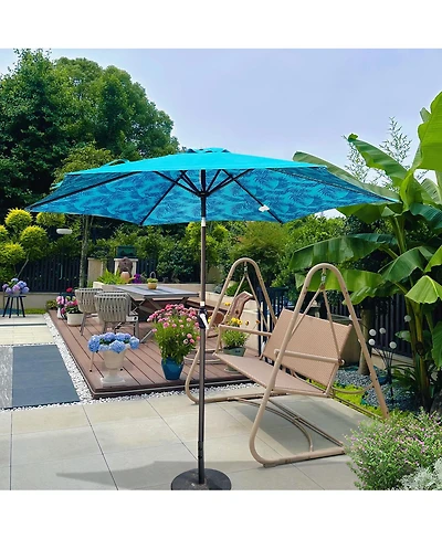 Streamdale Furniture 9FT Umbrella Ice Pattern
