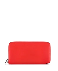 Pre-Owned HERMES Long Azap Zip Around Wallet Silk'in Epsom