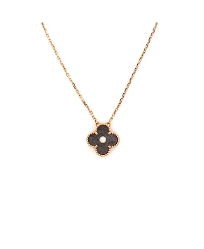 Pre-Owned Van Cleef & Arpels Vintage Alhambra Pendant Necklace