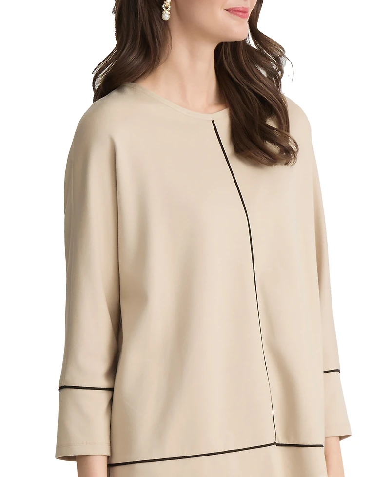 Jones New York Women's Crewneck Tunic