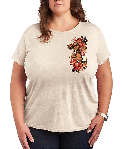 Hybrid Apparel Plus Moana Way-Finder Graphic T-Shirt