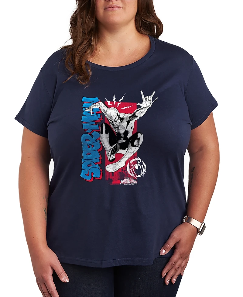 Hybrid Apparel Plus Spider-Man Brand New Day Spidey Senses Graphic T-Shirt