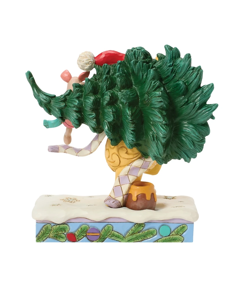 Jim Shore Disney Traditions Fig Pooh Christmas Tree