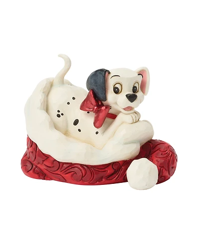 Jim Shore Disney Traditions 101 Dalmatian Santa Hat
