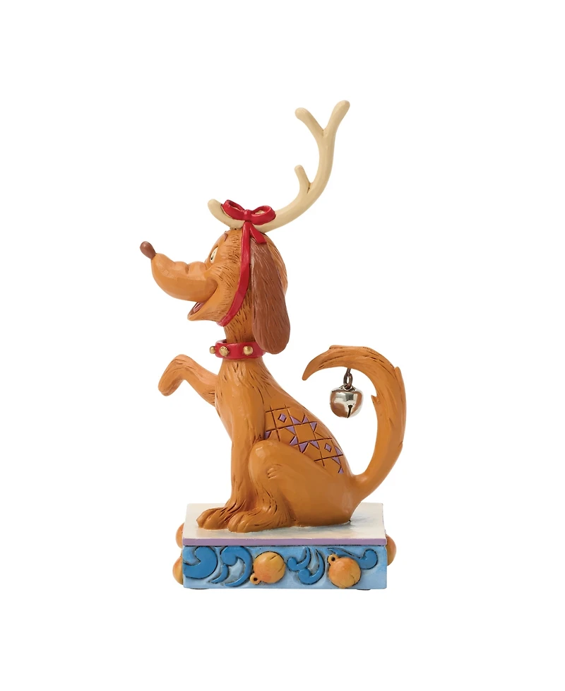 Jim Shore Grinch Fig Max with Bell on Tail
