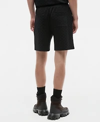 Mode of One Men's Solid 7" Checkered Tricot Shorts, Macy's Exclusive