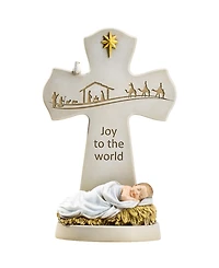 Napco Nativity Cross Figurine