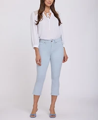 Nydj Women's Chloe High-Rise Capri Jeans