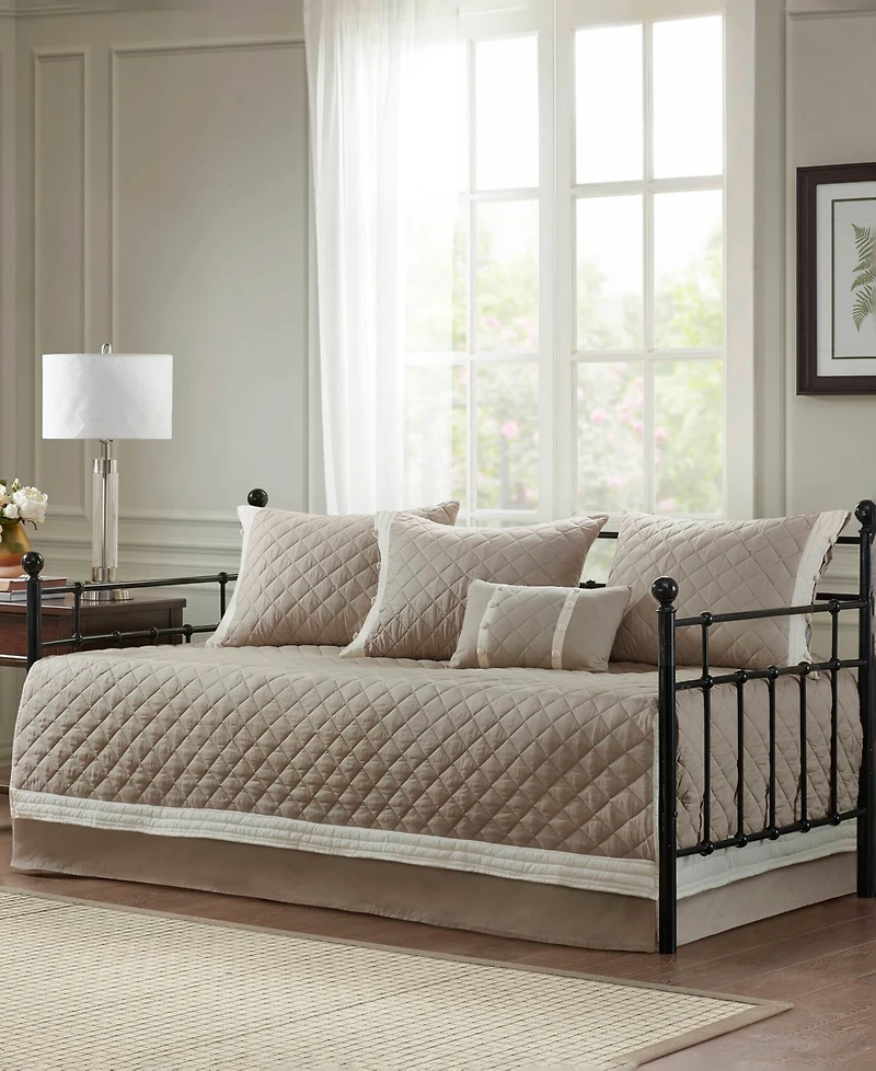 Madison Park Breanna Cotton 6-Pc. Quilt Set, Daybed