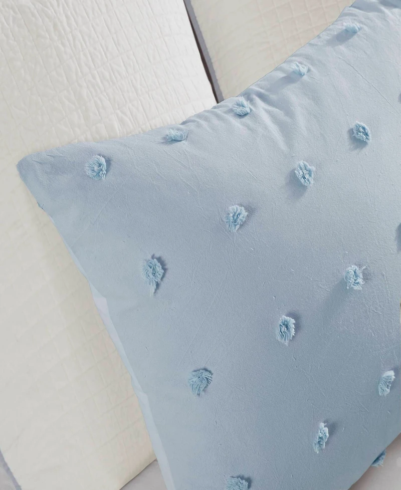 Intelligent Design Brooklyn Jacquard Cotton -Pc. Comforter Set