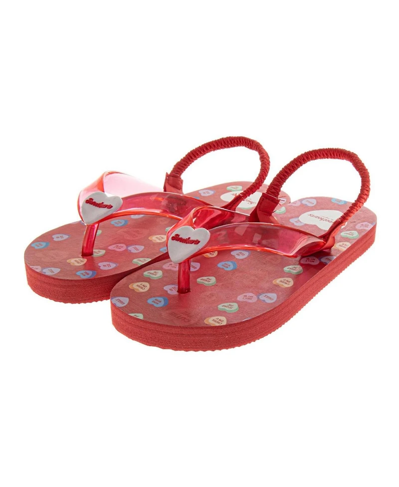 SweetHearts Big Girls Toddler–Little Beach & Pool Slip-On Flip Flop Sandals