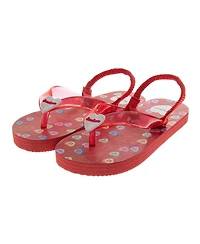 SweetHearts Big Girls Toddler–Little Beach & Pool Slip-On Flip Flop Sandals