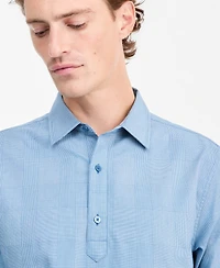 Alfani Men's Long-Sleeve Plaid Shirt, Macy's Exclusive - Shirt Glenn Yd