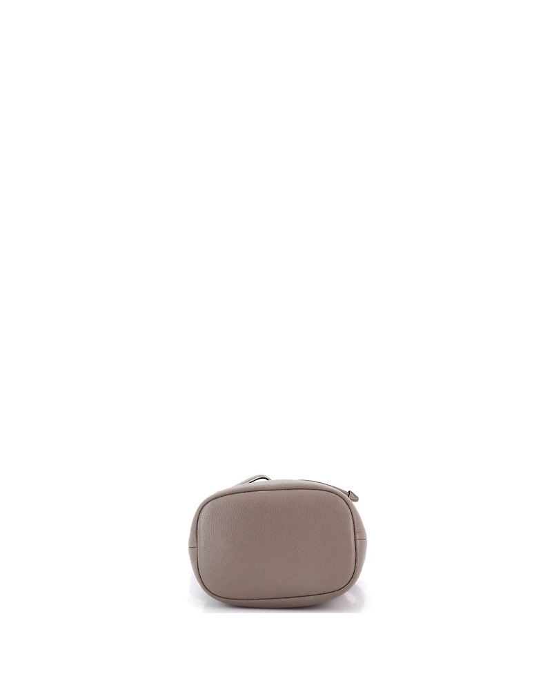 Pre-Owned Prada Small Dual Strap Top Handle Bucket Bag Vitello Daino