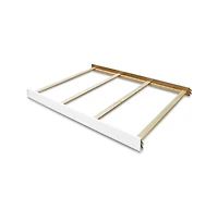 Sorelle Full Size Rail with Bed Slats, Crib to Full Size Bed Conversion