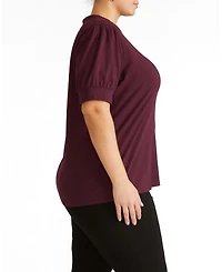 Universal Standard Plus Pouf Sleeve Tee