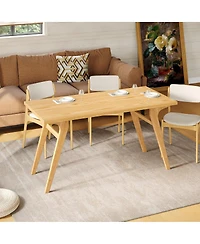 Streamdale Furniture 2-in-1 Expandable Wood Transformer Coffee Table